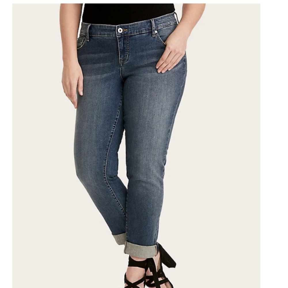 Torrid boyfriend cut jeans
